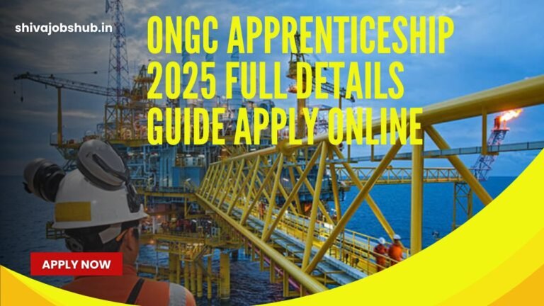 ONGC Apprenticeship