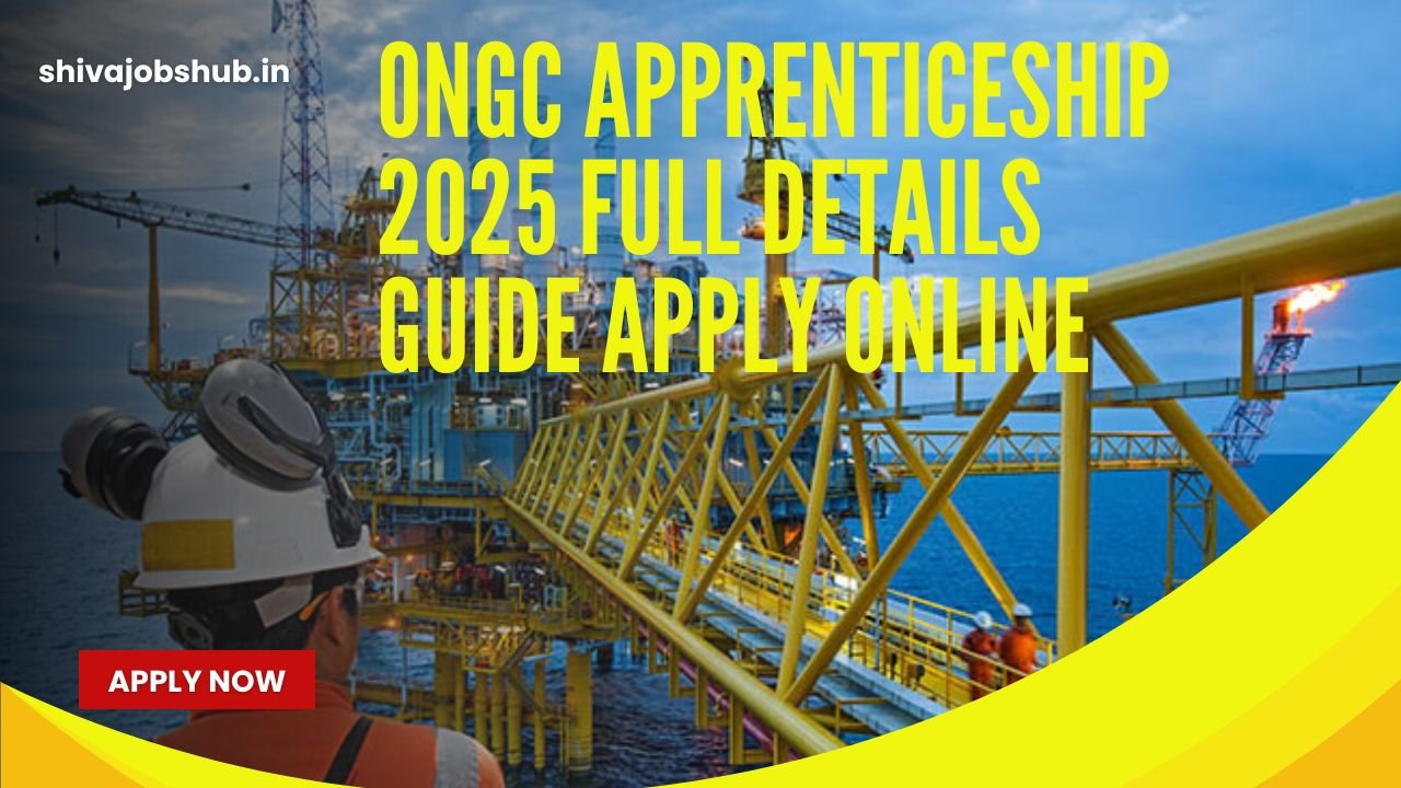 ONGC Apprenticeship