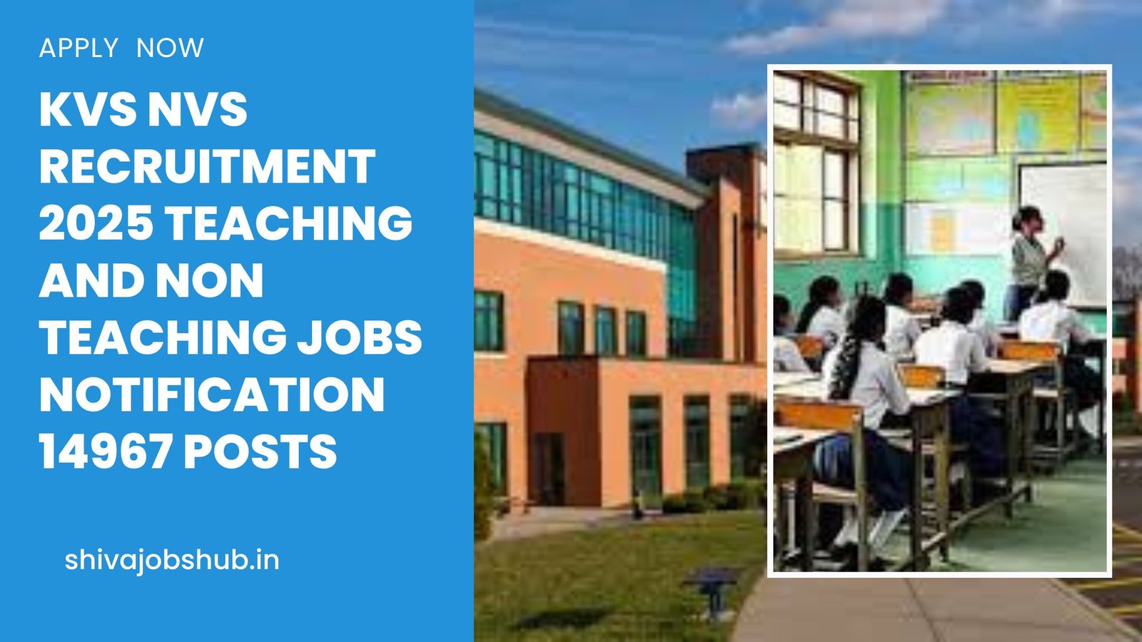 KVS NVS Recruitment 2025