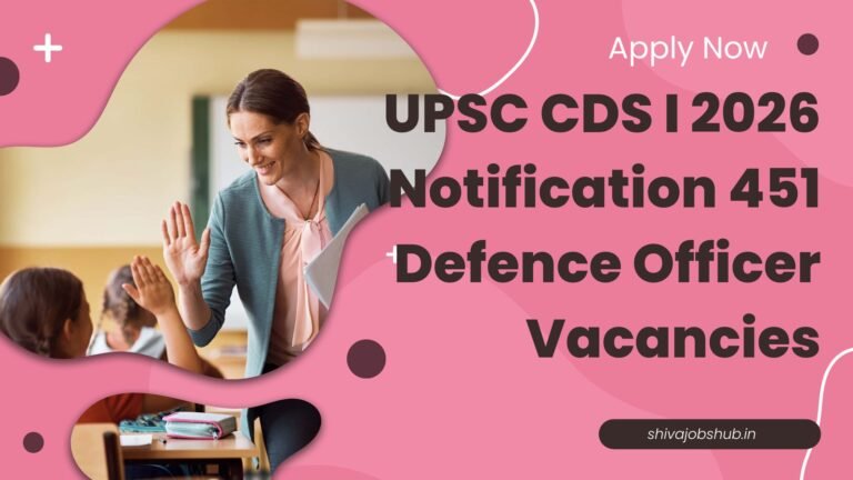 UPSC CDS I 2026