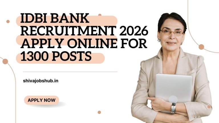 IDBI Bank Recruitment
